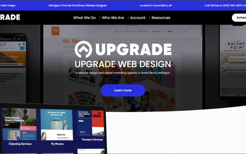 Upgrade Web Design